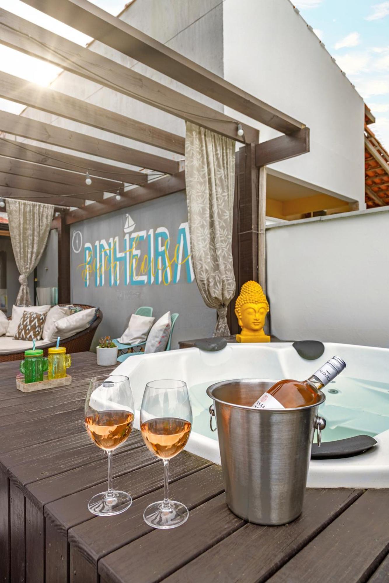 Villa Pinheira Beach House com Jacuzzi Palhoça Exterior foto